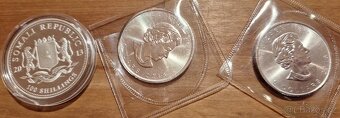 3x 1oz investiční stříbrná mince - 2