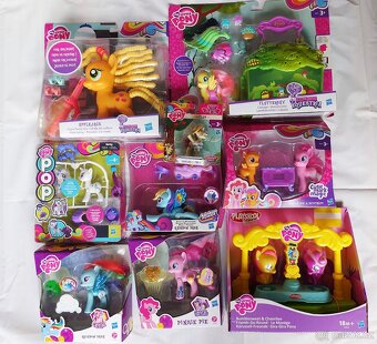 30 ks sada hraček,nové, přeprodej/Vánoce, PlayGo, Pony, COBI - 2