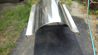 Komínová stříška nerez - 2