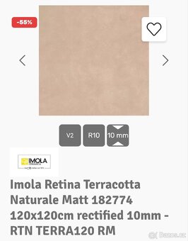 Dlažba 120x120cm - 2