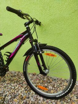 Značkové dětské kolo SPECIALIZED 24" (černá/fialová)# - 2