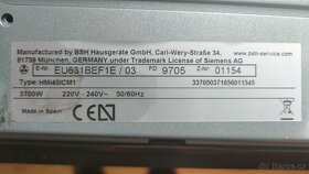 Indukční deska Siemens EU631BEF1E - 2