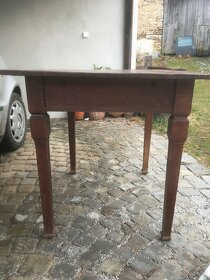 Starožitný zámecký stůl - 2