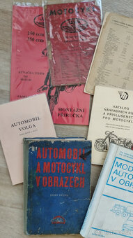 Auto-moto veteráni - knihy příručky - 2