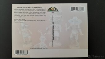 pohlednice USA, Kachina Dolls - panenky indiánů - 2