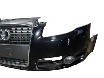 Přední nárazník šedá metalíza LZ7L Audi A4 B7 8E r.v. 2008 - 2