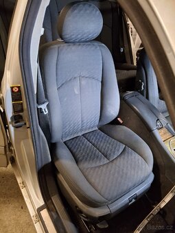 Prodám černý látkový interier mercedes benz w211 sedan - 2