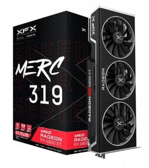 Grafická karta XFX MERC 319 Radeon 6800 XT Black - 2