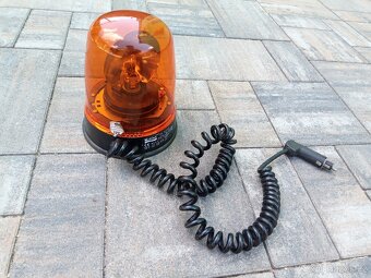 Rotační magnetický maják oranžový - 2
