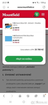 Prodám NOVÝ bazen Azuro Ibiza - 2