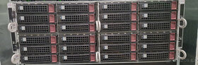 4U Supermicro FatTwin F628R3-R72B+, 8x E5-2620, 256GB RAM - 2