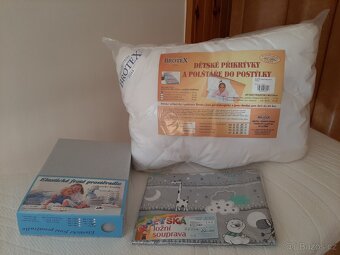 Dětská postýlka s novým vybavením - 2