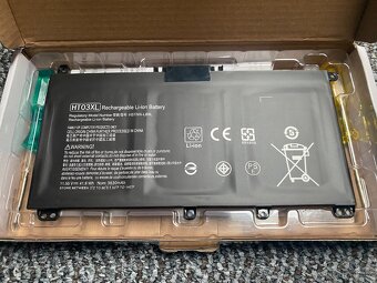 Baterie HT03XL pro NTB HP (modely v inzerátu) - 2