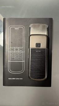 Nokia 8800 Carbon Arte – luxusní klasický telefon - 2
