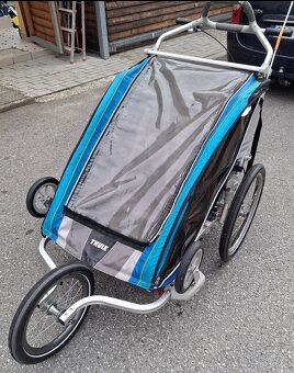 THULE CX2 vozík a kočárek pro 2 děti - 2