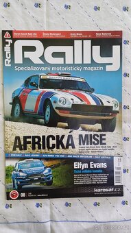 časopisy rally - 2