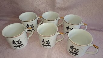 Retro hrnky Mozart Epiag Made in Czechoslovakia 6 ks - 2