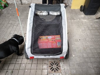 Vozík za kolo pro psy - 2