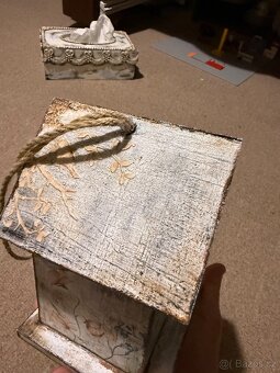 Ručně malovaná ptačí budka - 2