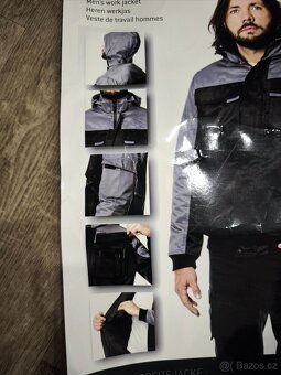 Pánská pracovní zimní bunda vel. XL - 2