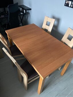 Rozkládací jídelní stůl Olše - 2
