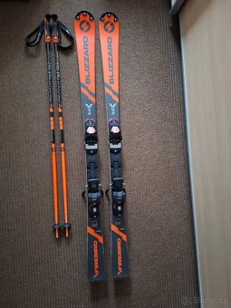 LYŽE BLIZZARD FIREBIRD SL JR 142cm + hůlky 115cm - 2