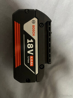 Bosch aku GBA 18 V 4,0 Ah + rychlo nabíječka GAL 18V-40 - 2