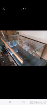 Terarium NOVÉ neposkozene +pozadí 100x50x40cm80x40x40cm, - 2