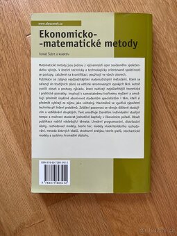 Ekonomicko-matematické metody - 2