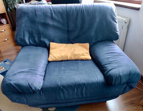 Sedací souprava modrá - 2