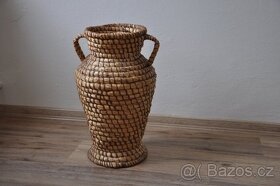 Váza z přírodní trávy VELKÁ - 2