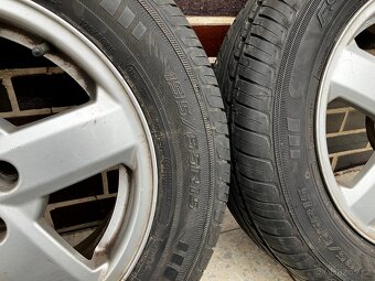 Litá kola škoda Octavia + letní pneu - 2