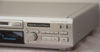 Minidisc deck SONY MDS-JE520 + 10x MD, manuál - 2