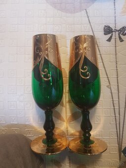 Okrasné - Skleničky,Talirek, a Obrázek - 2