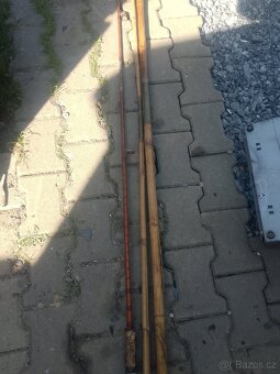 Staré bambusové pruty - 2