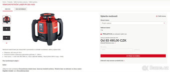 Venkovní rotační laser Hilti PR 300-HV2S - 2