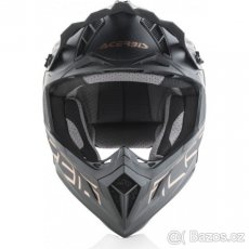 Motokrosová přilba Arcebis IMPACT Steel Carbon CASCO - 2