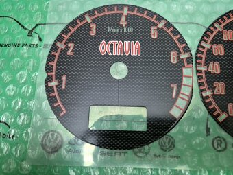 polep budíků Škoda Octavia I (1U) - Air Design - 2