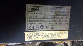 Profi výrobník ledu , ledovač BREMA - SLEVA - 2