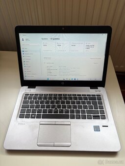 HP EliteBook 840 G3 - i5-6200U, 8/16GB, 256GB SSD Win 11 - 2