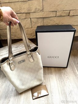 Gucci bílá kabelka, originál - 2
