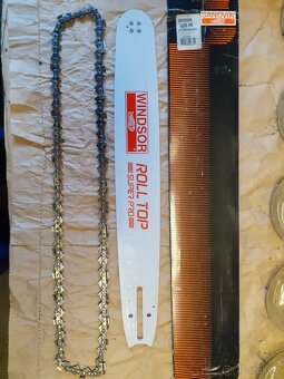 Vodící lišta SANDVIK 45cm 3/8" 1,5mm 68článků + řetěz Orego - 2