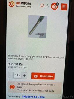 Kvalitní technické frézy Optima - 2
