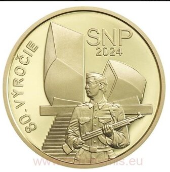 80 výročie SNP - medaila - 2