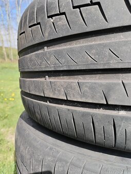 Sada origo Audi alu kol 5x112 r17 s letními pneu - 2