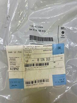Vzpěra víka střechy BMW e36 - 2