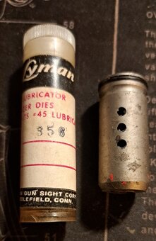 Kalibrační / mazací matrice Lyman .356 - 2
