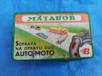 Plechová krabička Matador - 2