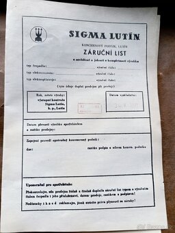 Oběhové čerpadlo Sigma Lutín - 2