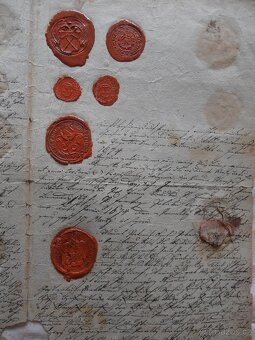 Brandýs nad Orlicí, historická listina, dokument z 18.stol. - 2